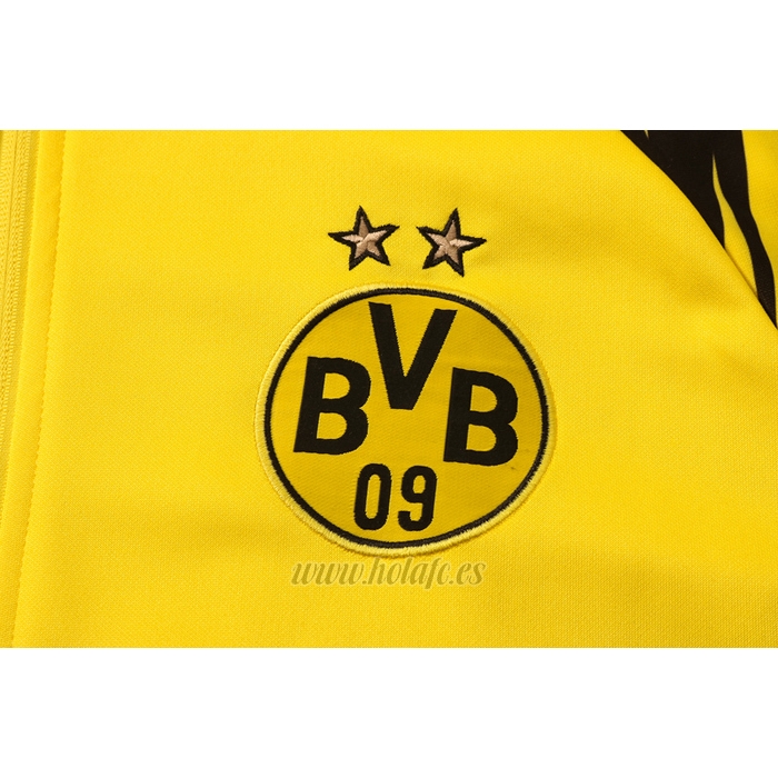 Chaqueta con Capucha del Borussia Dortmund 2021 Amarillo